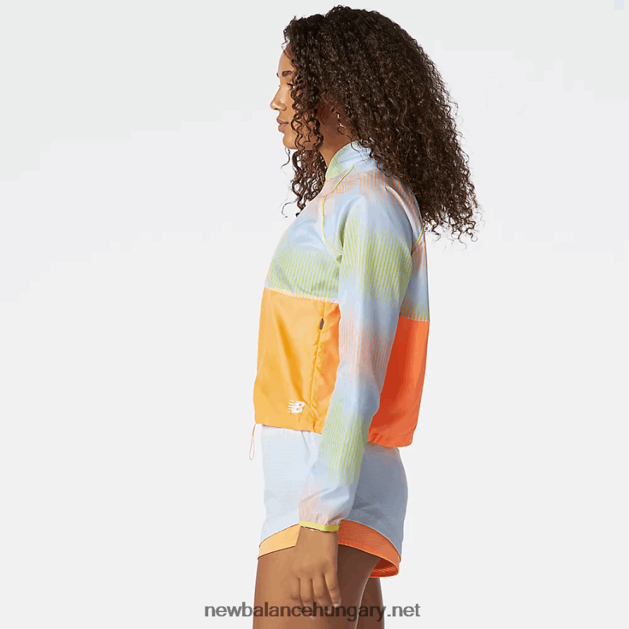 New Balance 6XH8F03563 nők nyomtatott gyorsrepülő kabát