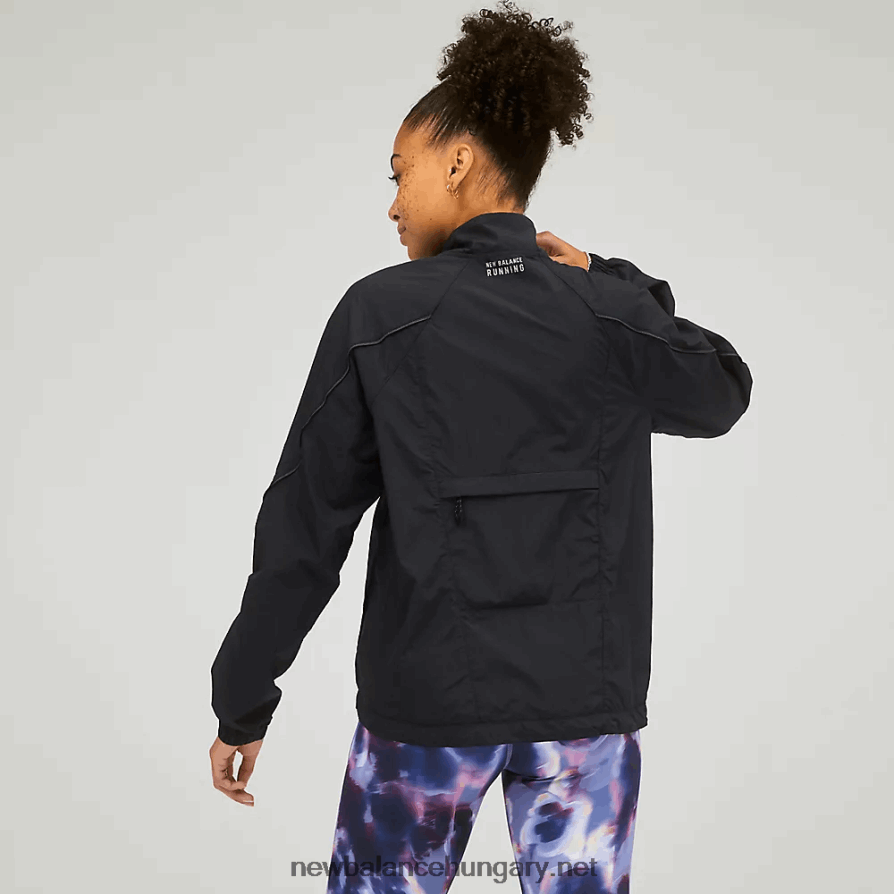 New Balance 6XH8F0610 nők Impact run csomagolható kabát