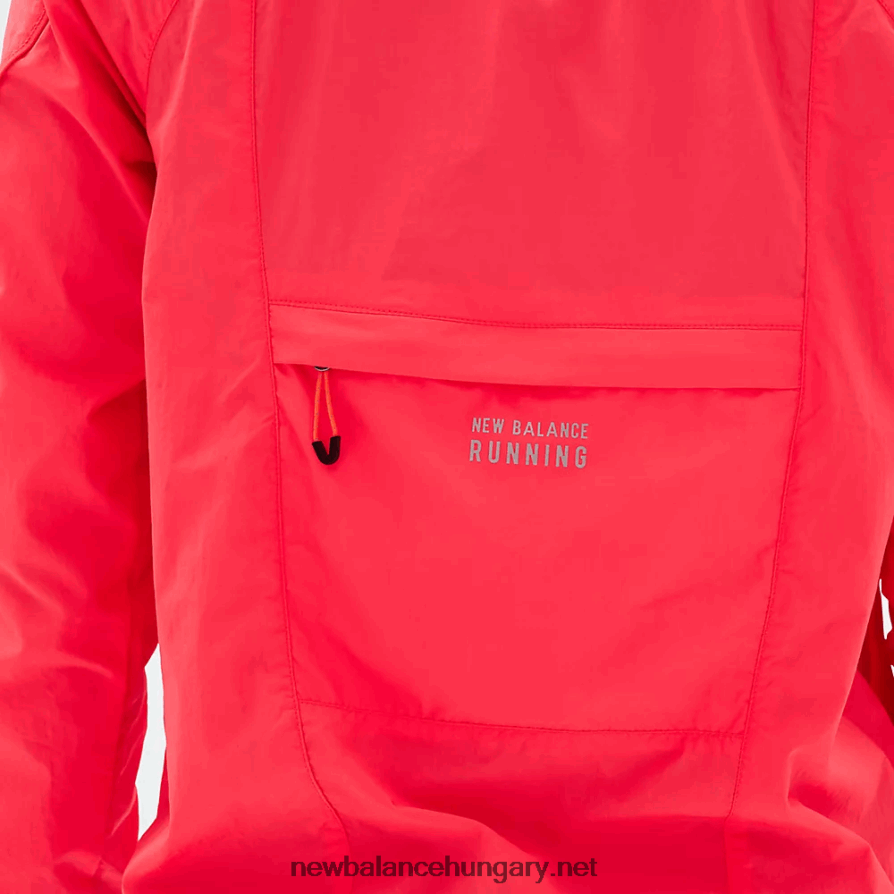 New Balance 6XH8F06791 nők nyomott ütési futás könnyű csomag kabát