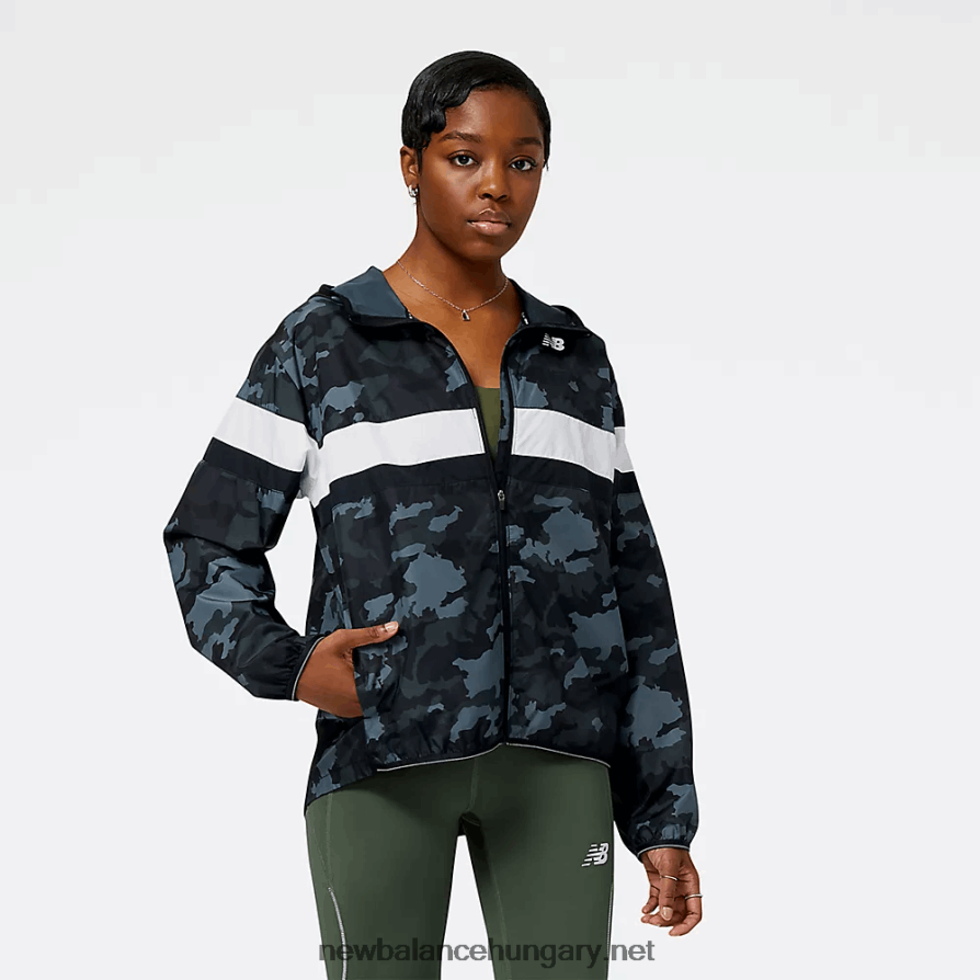 New Balance 6XH8F06884 nők nyomott accelera kabát