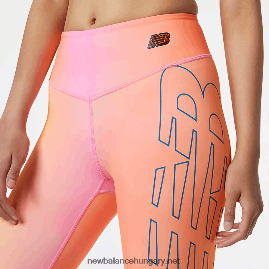 New Balance 6XH8F02791 nők achiever nyomtatott 7/8 szűk