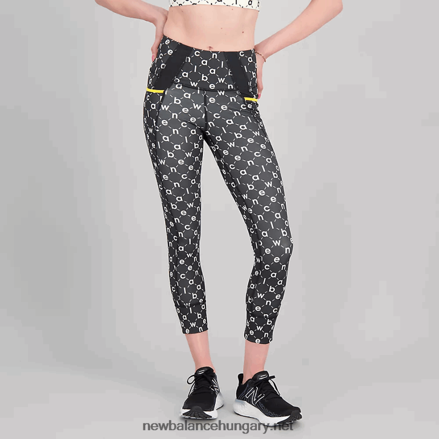 New Balance 6XH8F02799 nők formapajzs 7/8 magas, nyomott zsebben feszes