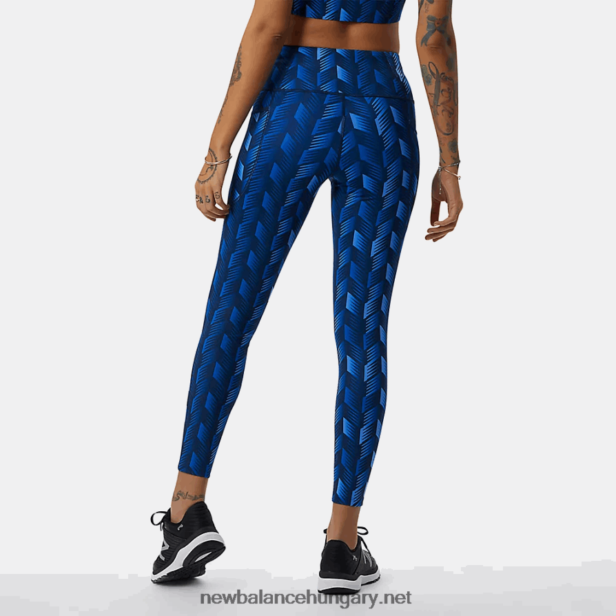 New Balance 6XH8F02800 nők formapajzs 7/8 magas, nyomott zsebben feszes