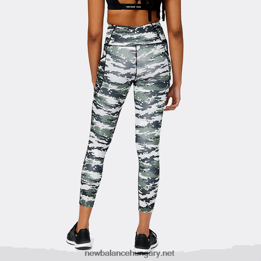 New Balance 6XH8F02801 nők formapajzs 7/8 magas, nyomott zsebben feszes