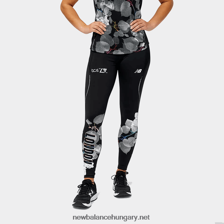 New Balance 6XH8F03152 nők londoni kiadás, nyomtatott hatás, futás szűk