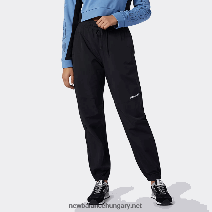 New Balance 6XH8F03486 nők sport stílusú optika szőtt nadrág