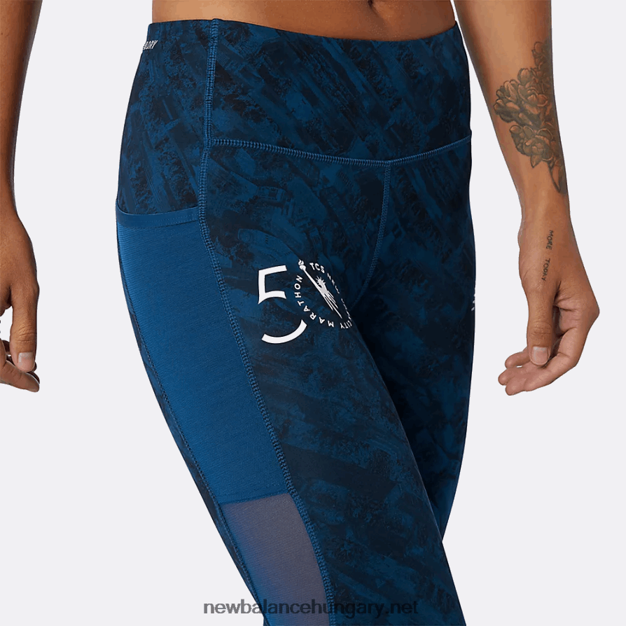 New Balance 6XH8F03506 nők nyc maraton nyomtatott ütési futás feszes