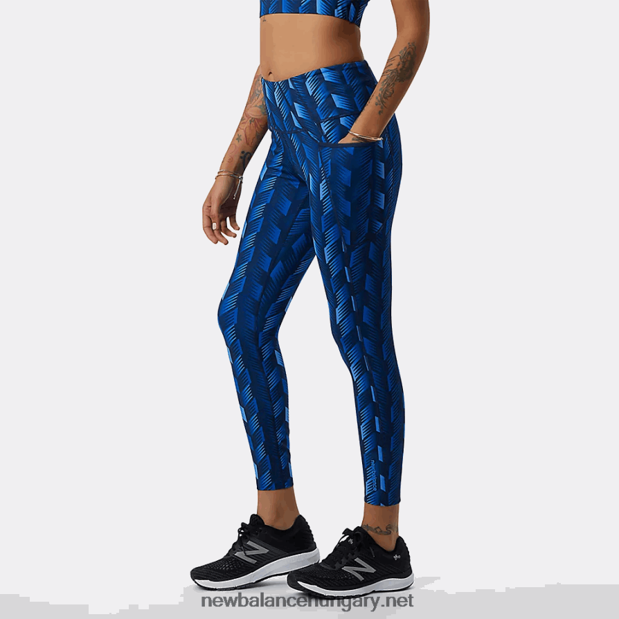 New Balance 6XH8F06834 nők formapajzs 7/8 magas, nyomott zsebben feszes