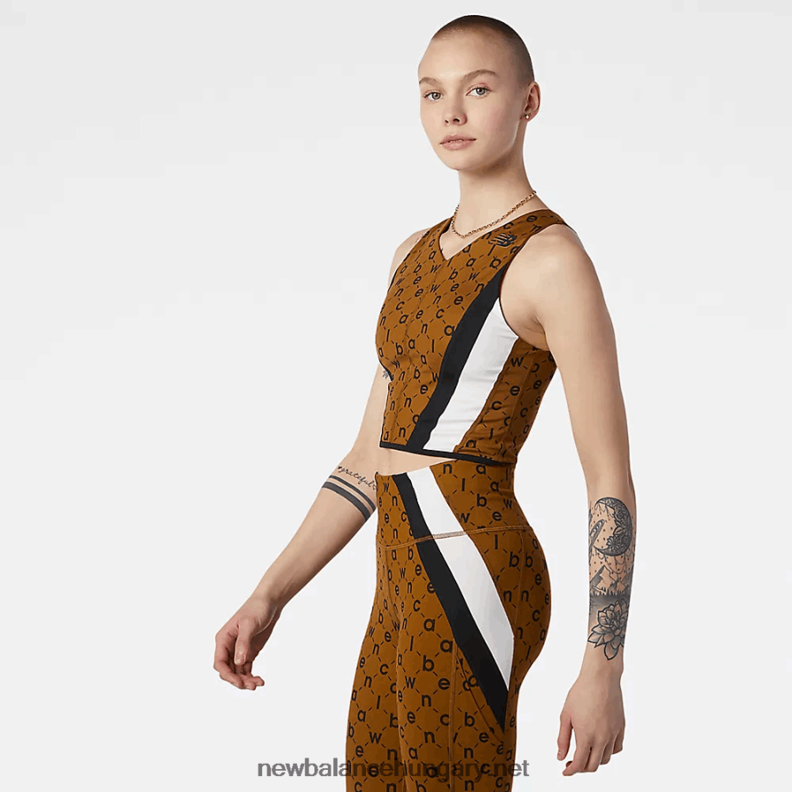 6XH8F02652 nők transform nbsleek nyomtatott crop top