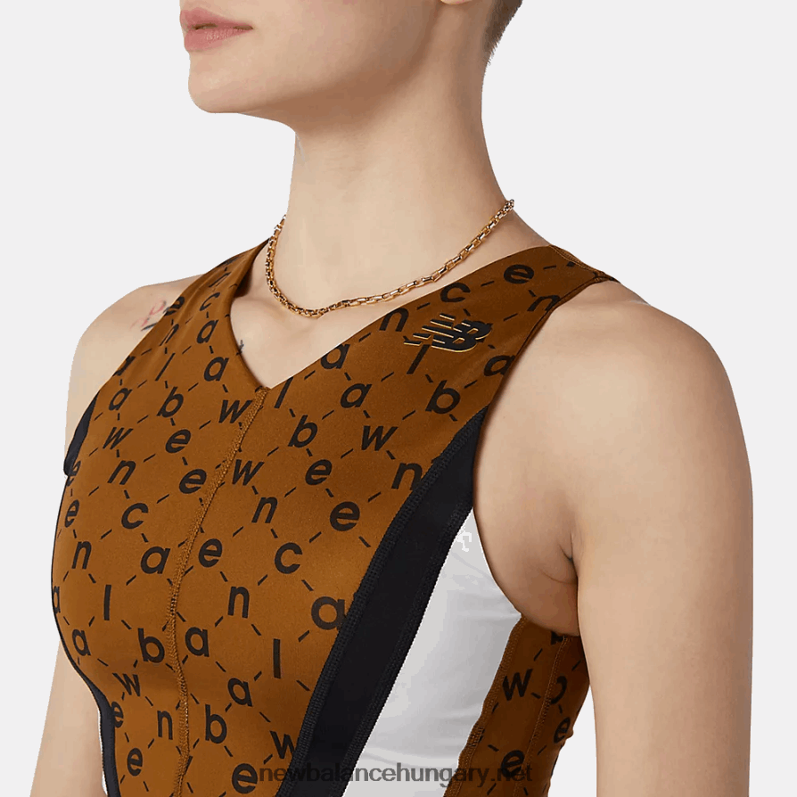 6XH8F02652 nők transform nbsleek nyomtatott crop top