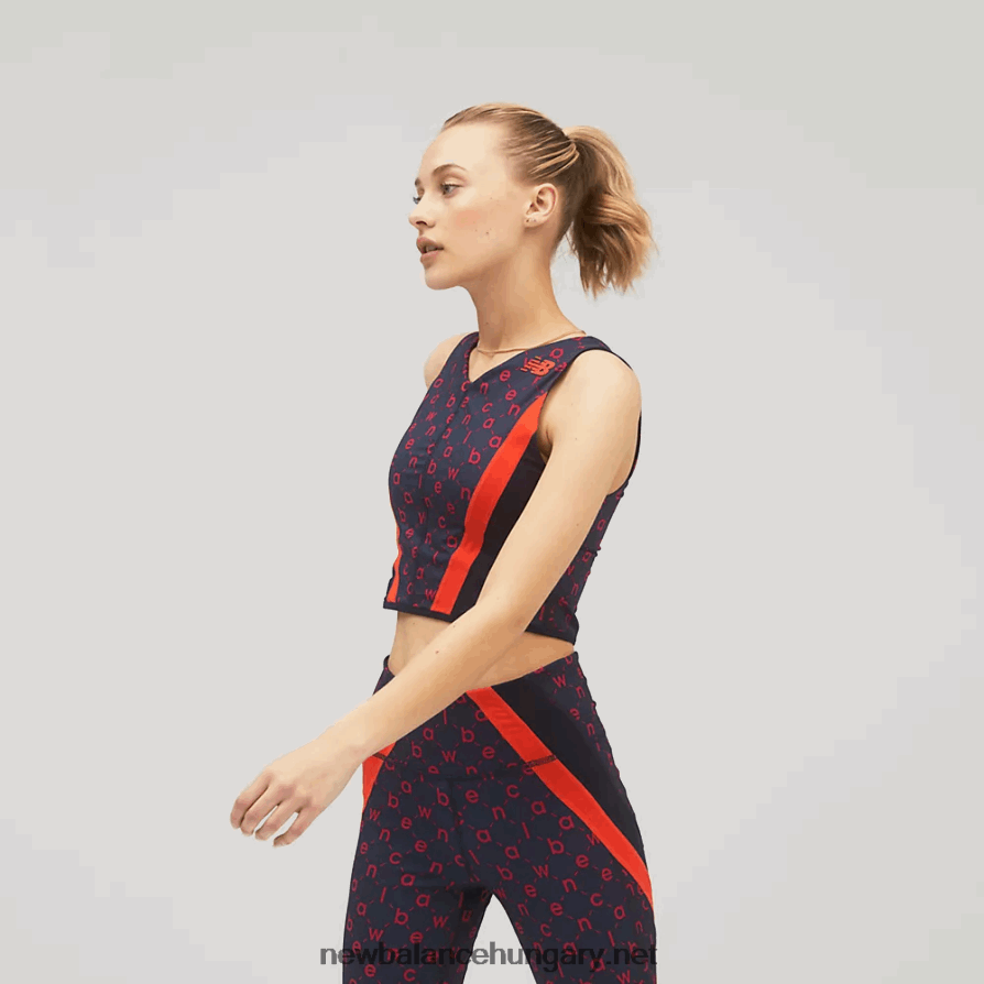 6XH8F02653 nők transform nbsleek nyomtatott crop top