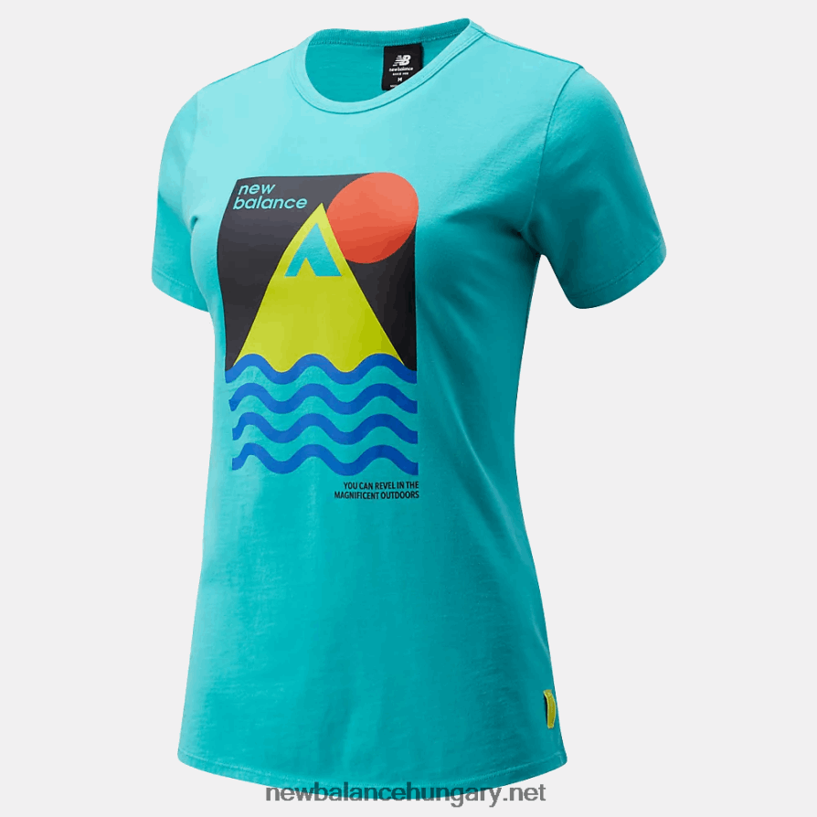 6XH8F02833 nők nb athletics trail revel póló