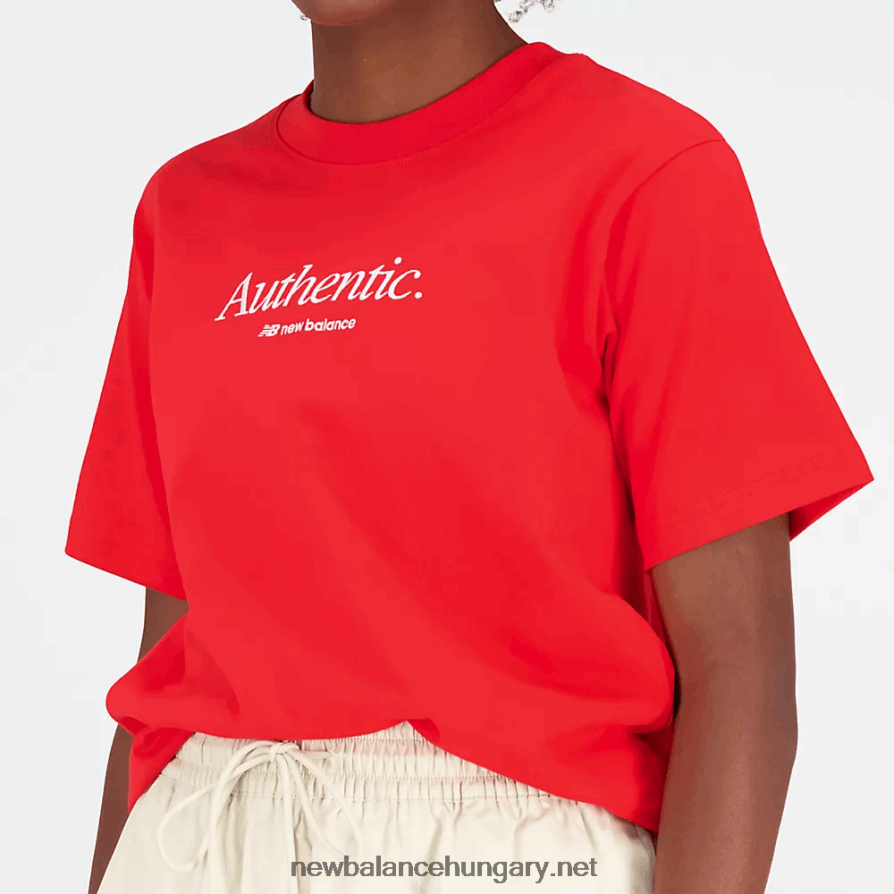 6XH8F03209 nők nb Athletics ikongrafikus póló