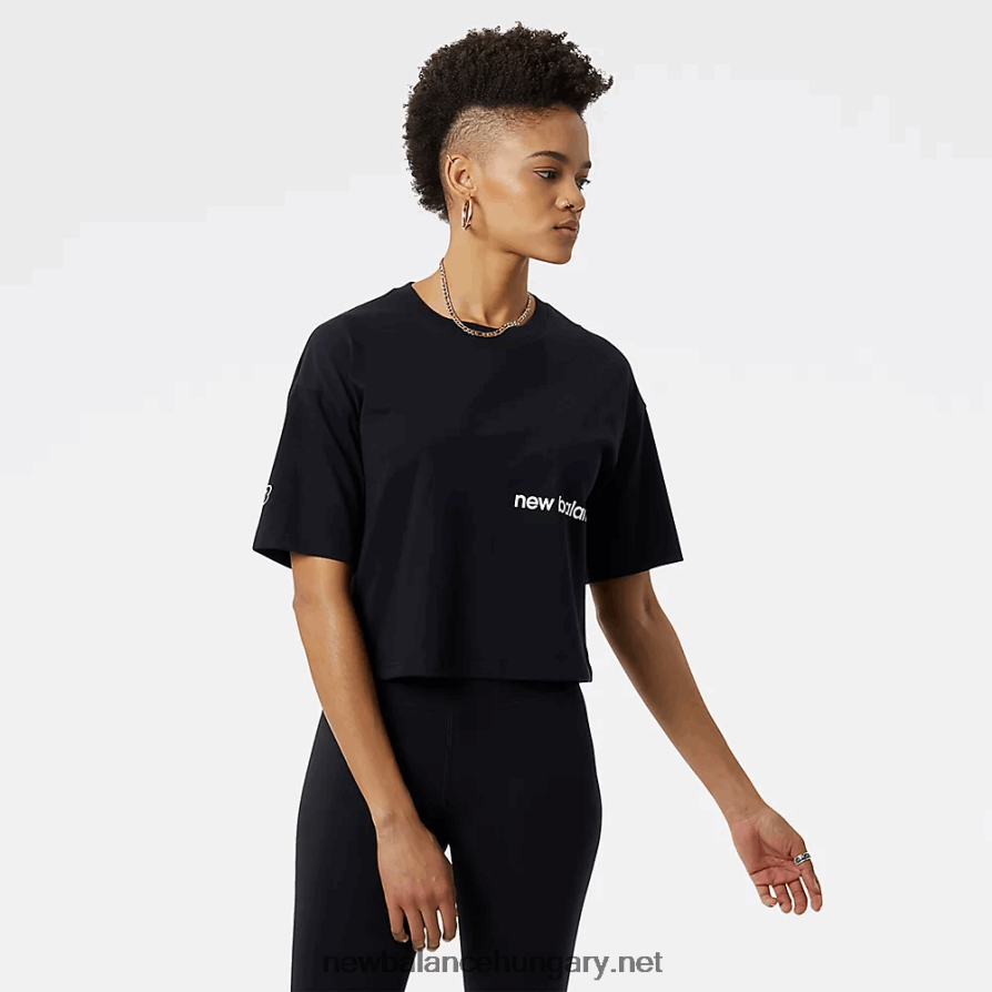 6XH8F03360 nők nb essentials grafikus póló