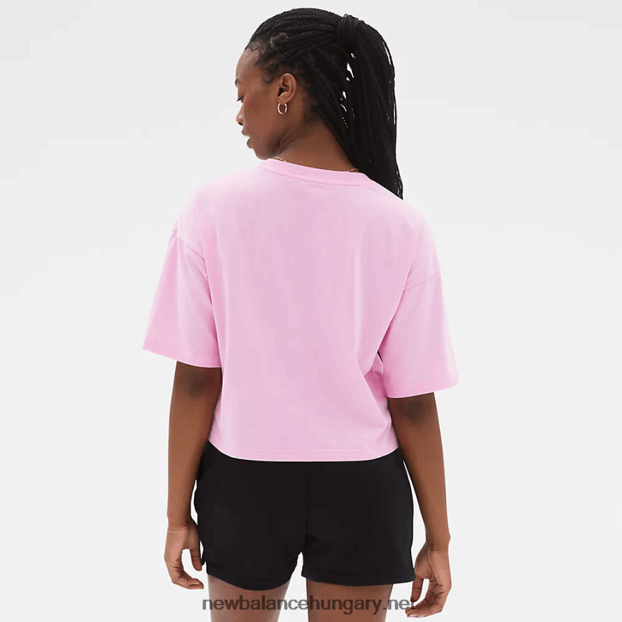 6XH8F03361 nők nb essentials grafikus póló