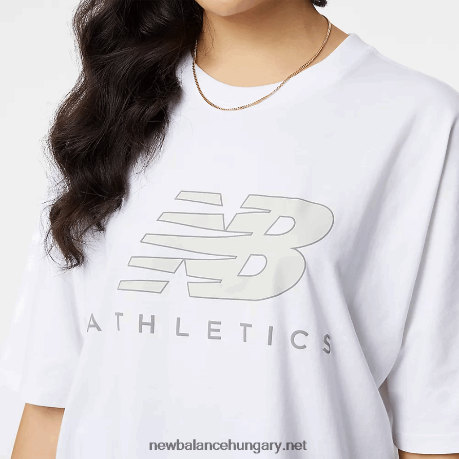 6XH8F03367 nők nb Athletics oversized póló