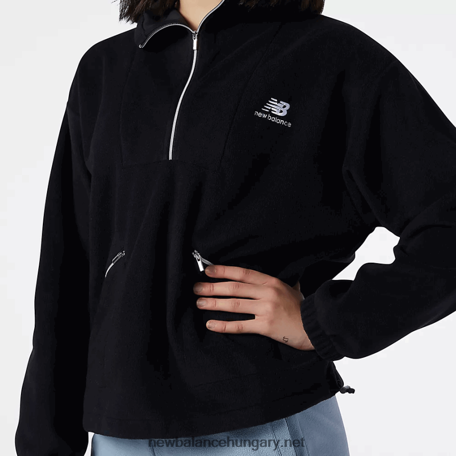 6XH8F03483 nők nb athletics téliesített negyed cipzár