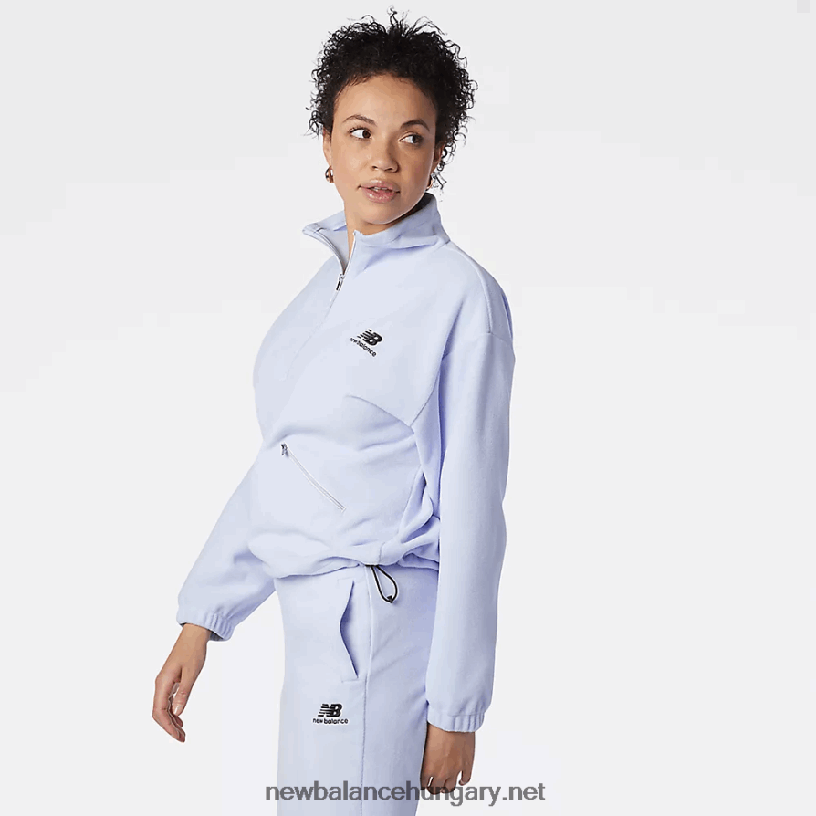 6XH8F03484 nők nb athletics téliesített negyed cipzár