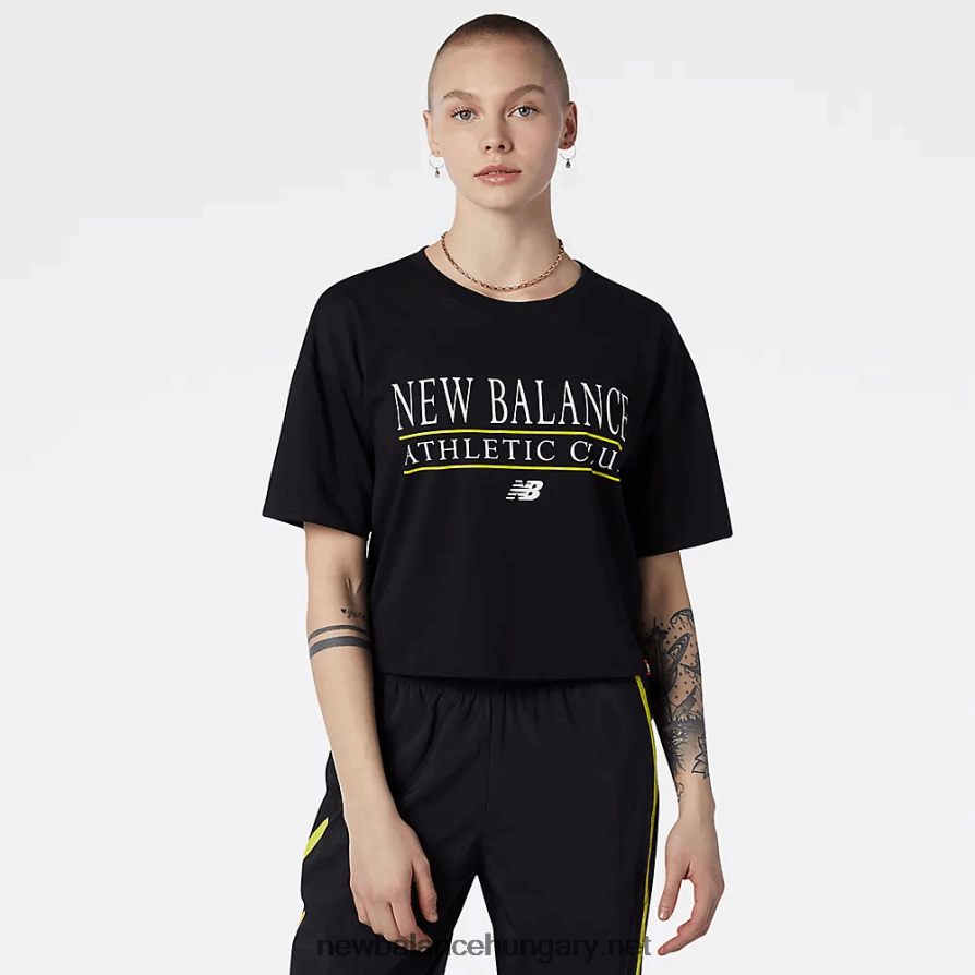 6XH8F03503 nők nb essentials athletic club boxy póló