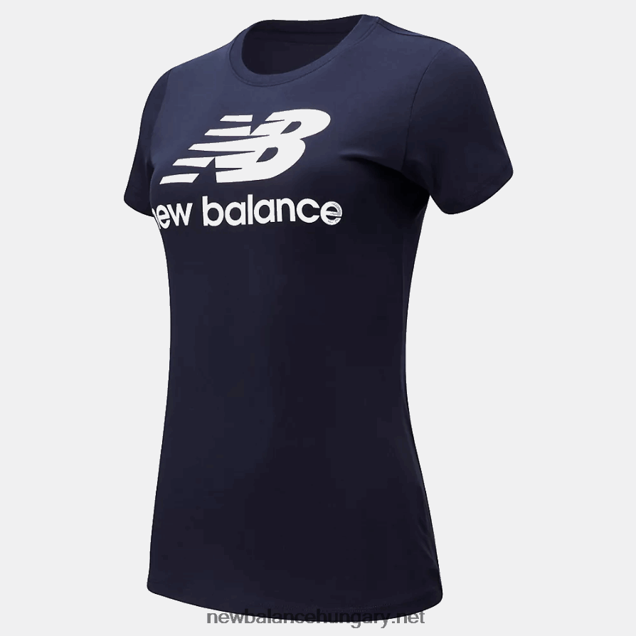6XH8F05672 nők nb essentials halmozott logós póló