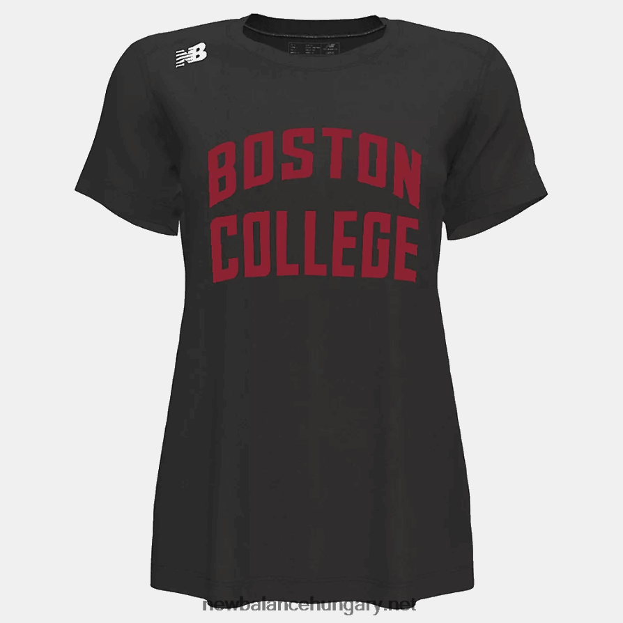 6XH8F05857 nők nb rövid ujjú műszaki póló (bostoni főiskola)