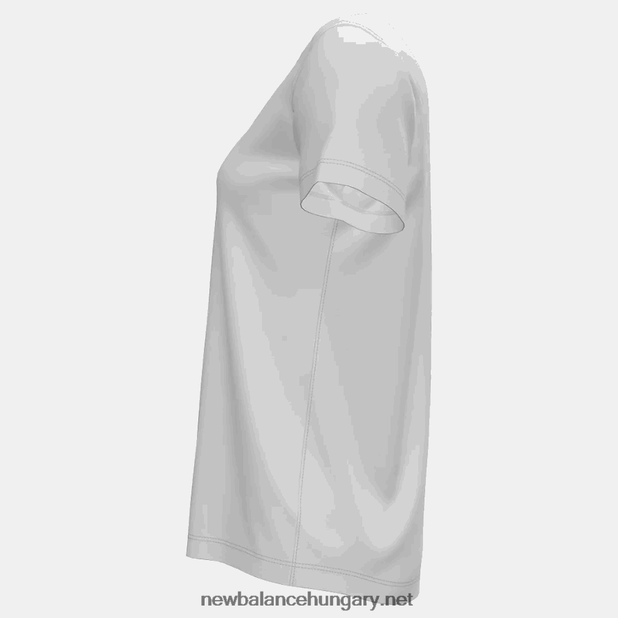 6XH8F05865 nők nb rövid ujjú műszaki póló (bostoni főiskola)