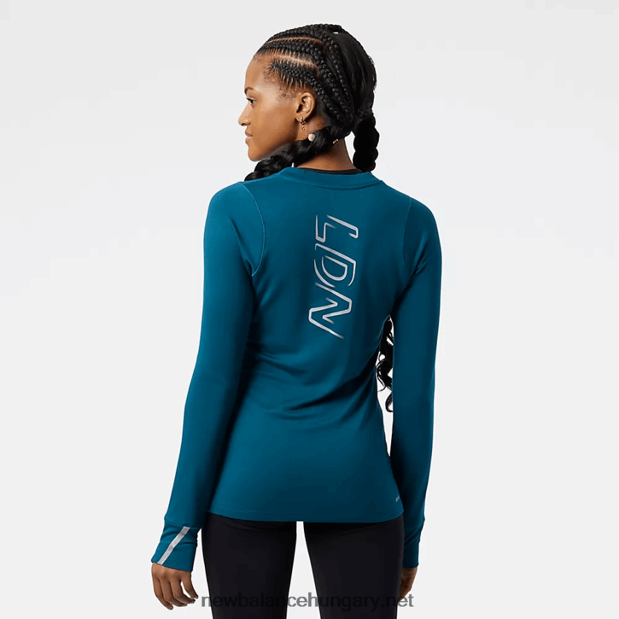 New Balance 6XH8F02450 nők londoni elfogadás q speed 1ntro hosszú ujjú