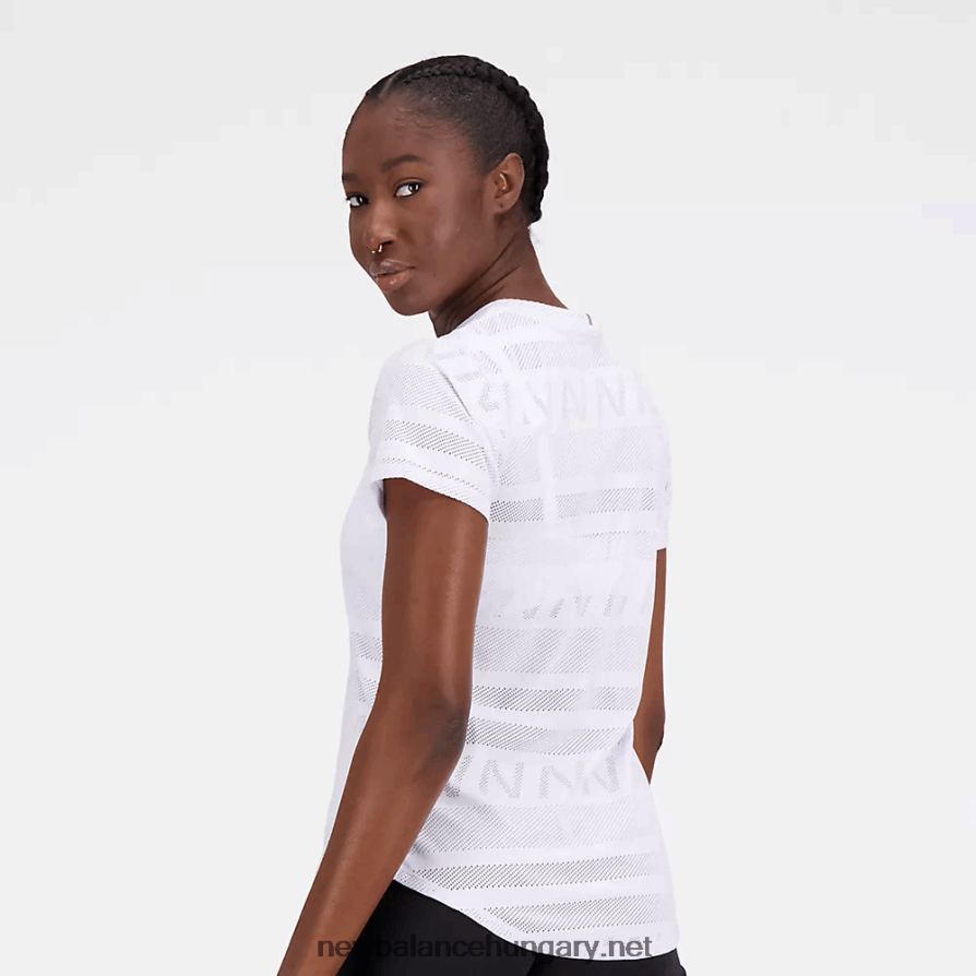 New Balance 6XH8F02457 nők q speed jacquard rövid ujjú
