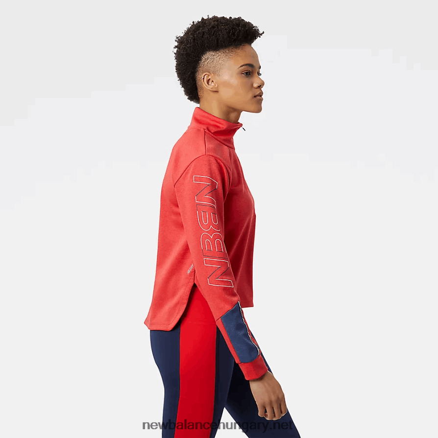 New Balance 6XH8F02497 nők felgyorsítja a pacer fél zip