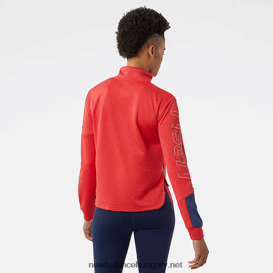 New Balance 6XH8F02497 nők felgyorsítja a pacer fél zip