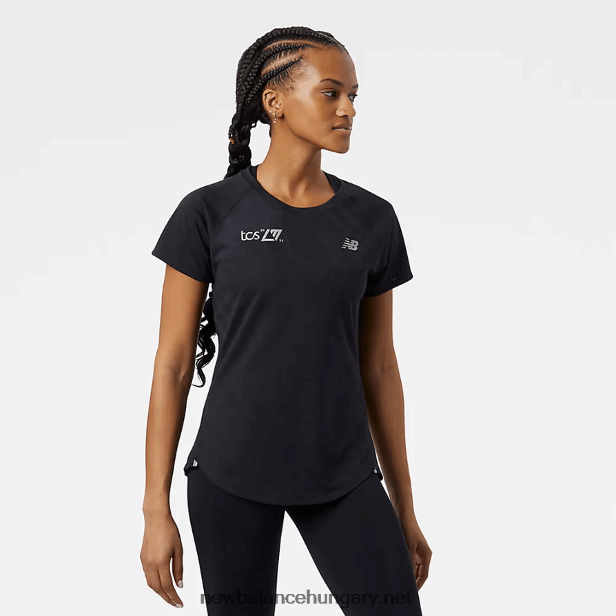 New Balance 6XH8F02711 nők londoni elfogadás q speed jacquard rövid ujjú