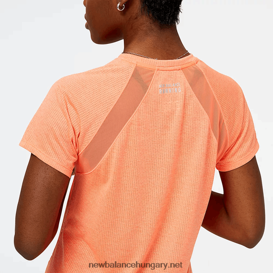New Balance 6XH8F02773 nők ütőfutás rövid ujjú