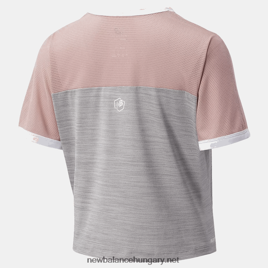 New Balance 6XH8F02862 nők gyorsjáratú rövid ujjú felső