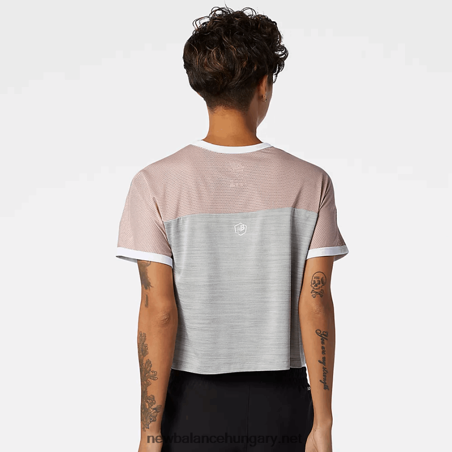 New Balance 6XH8F02862 nők gyorsjáratú rövid ujjú felső