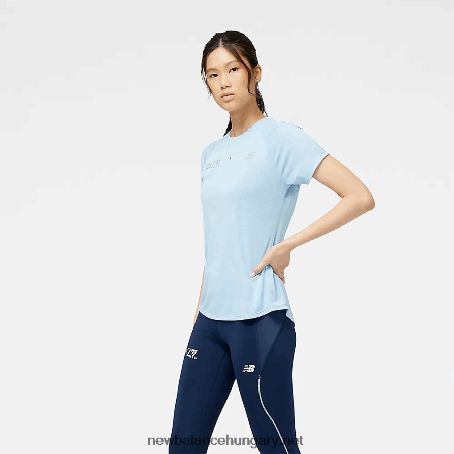 New Balance 6XH8F03168 nők londoni kiadás Impact run short sleeve
