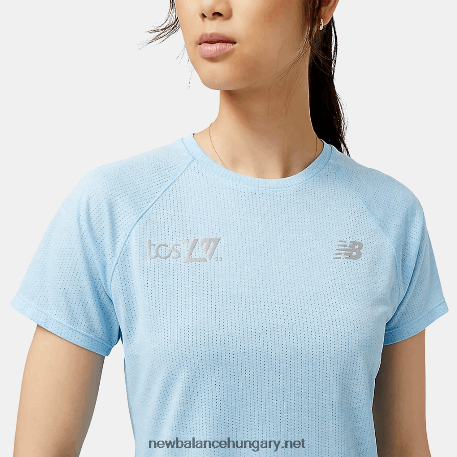 New Balance 6XH8F03168 nők londoni kiadás Impact run short sleeve