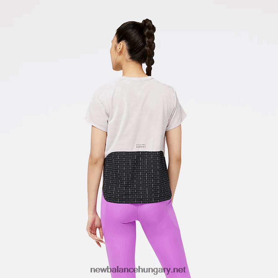 New Balance 6XH8F03194 nők Impact run világító rövid ujjú
