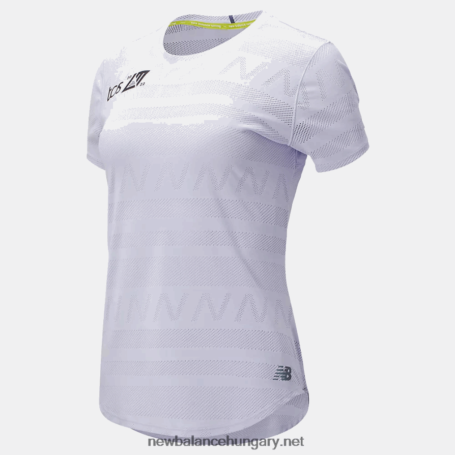 New Balance 6XH8F03297 nők londoni elfogadás q speed jacquard rövid ujjú