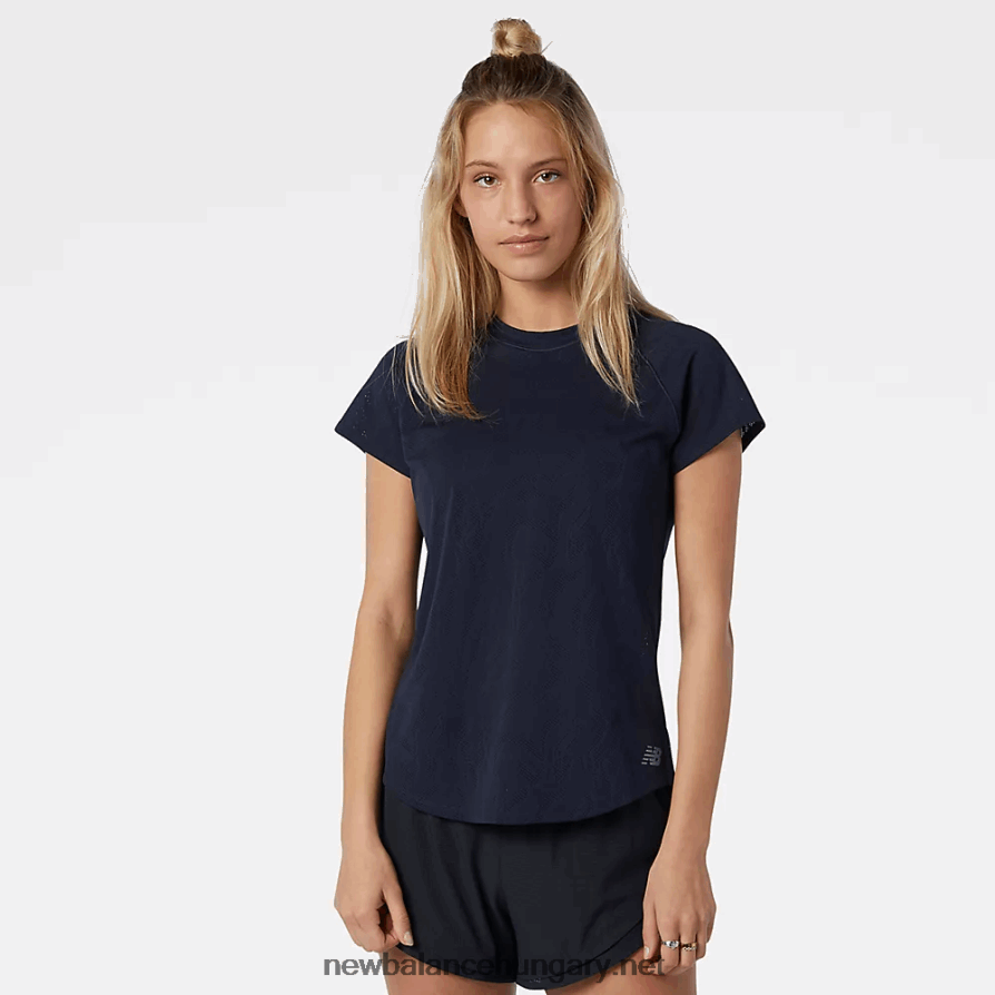 New Balance 6XH8F03566 nők q sebesség üzemanyag jacquard rövid ujjú