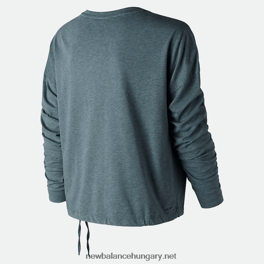 New Balance 6XH8F03600 nők heather tech hosszú ujjú