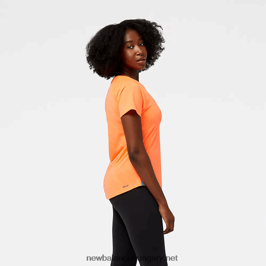 New Balance 6XH8F05666 nők q speed jacquard rövid ujjú