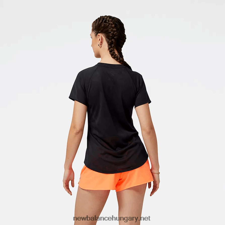 New Balance 6XH8F05789 nők United Airlines nyc half q speed jacquard rövid ujjú