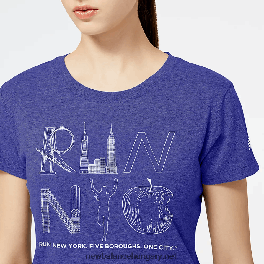 New Balance 6XH8F05802 nők r4l boroughs tee