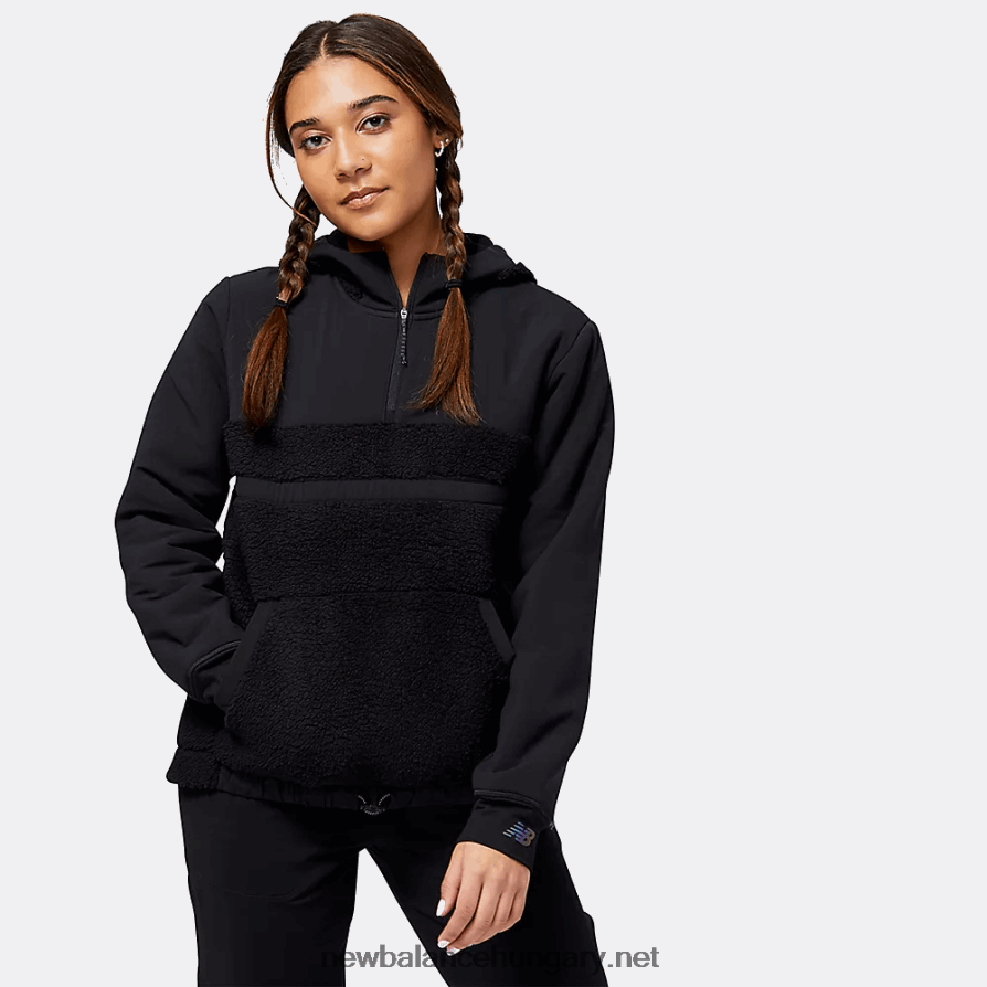 New Balance 6XH8F05806 nők q speed sherpa pulóver