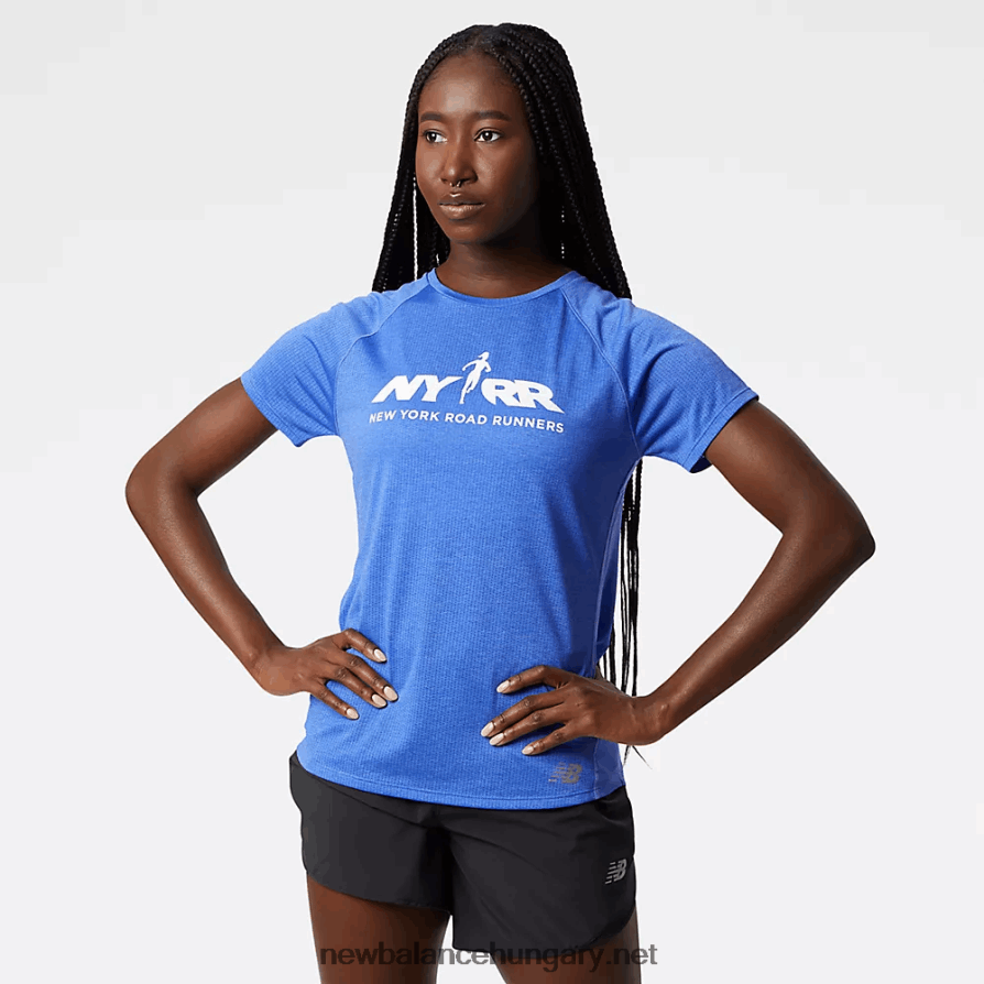 New Balance 6XH8F05885 nők run for life impact run grafikus rövid ujjú