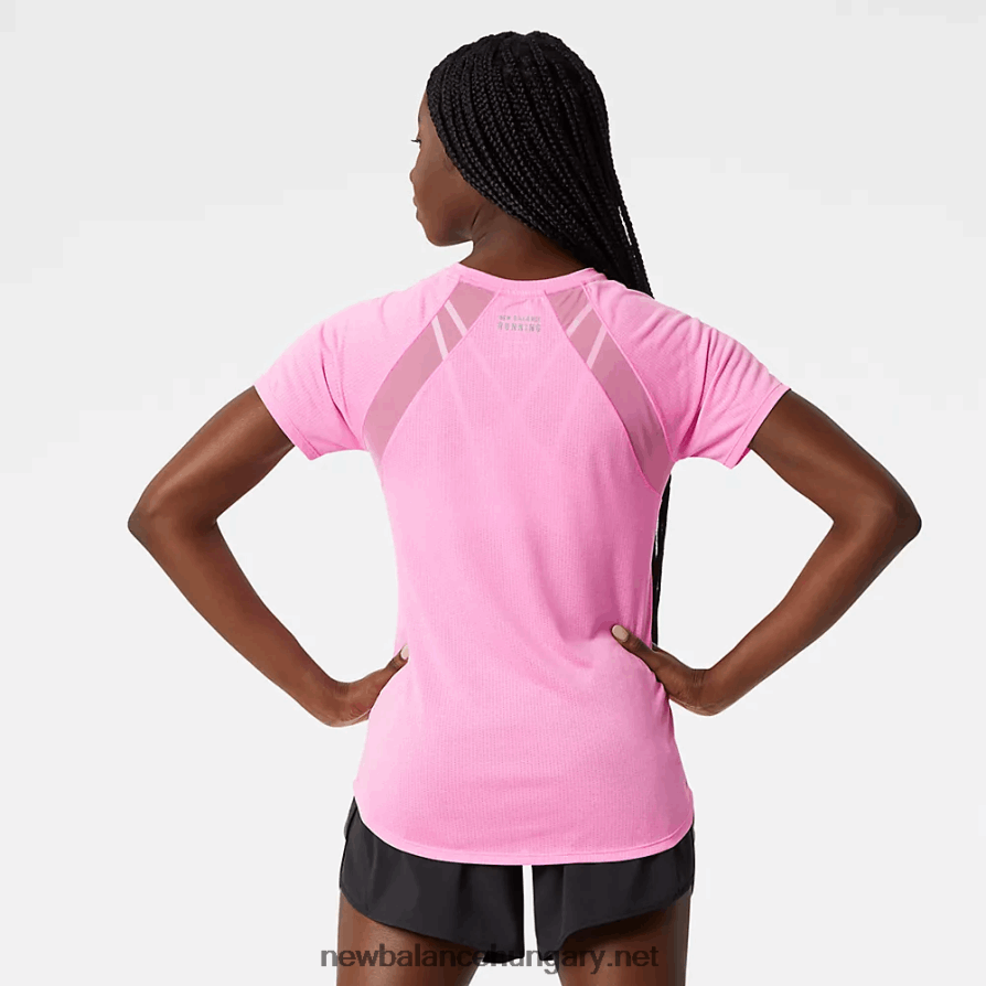 New Balance 6XH8F05886 nők run for life impact run grafikus rövid ujjú