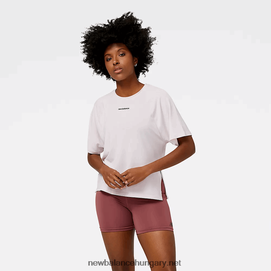 New Balance 6XH8F0609 nők achiever póló dri-release-val