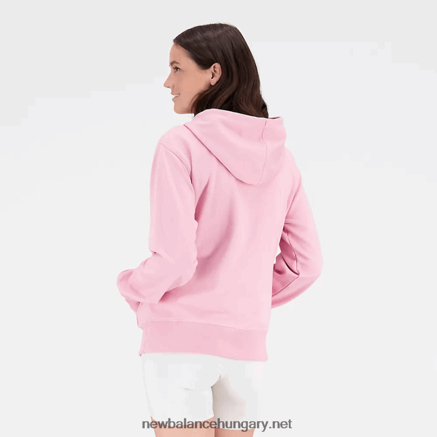 6XH8F03165 nők nb essentials halmozott logós teljes cipzáras pulcsi