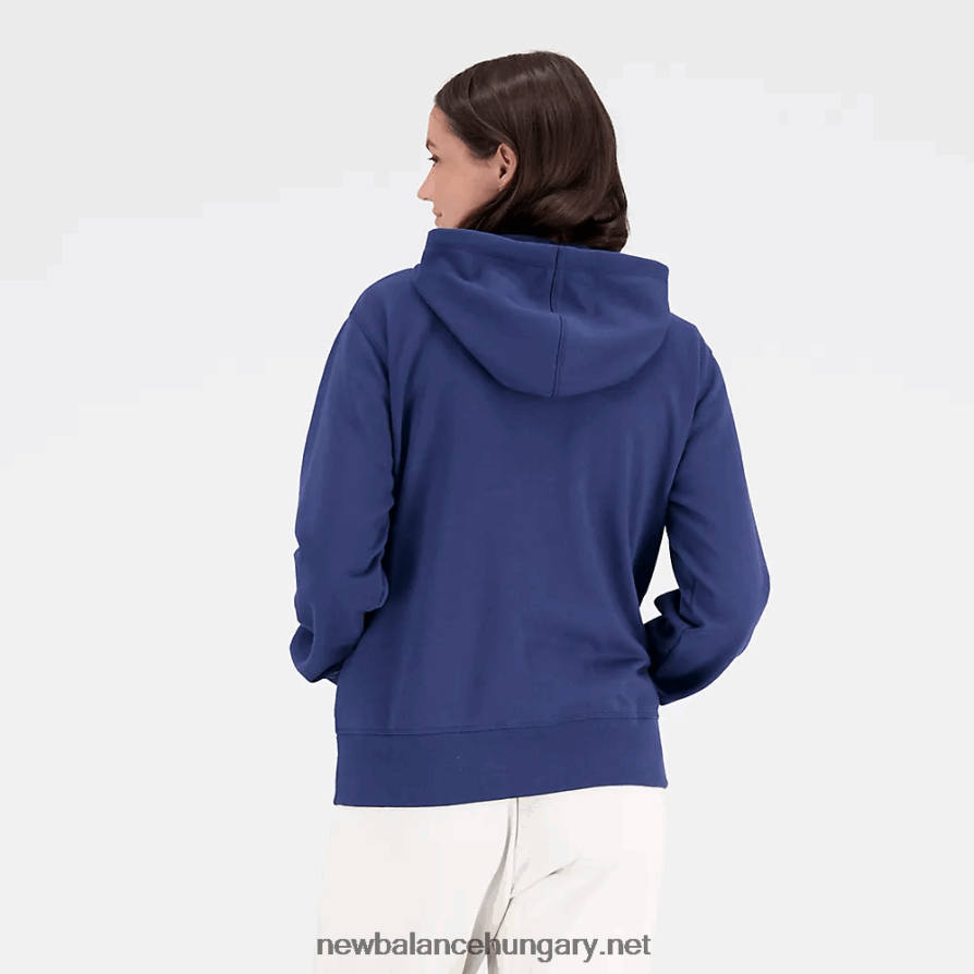 6XH8F03166 nők nb essentials halmozott logós teljes cipzáras pulcsi