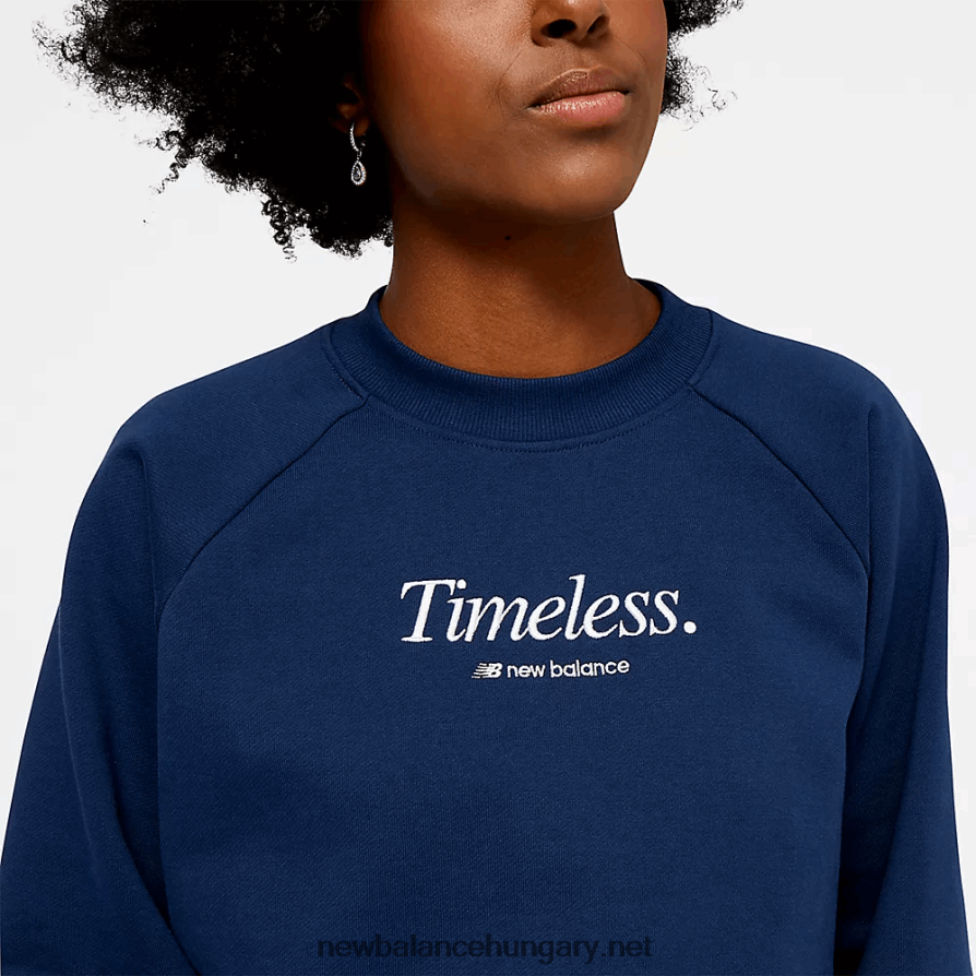 6XH8F03195 nők nb athletics ikongrafikus crew pulóver